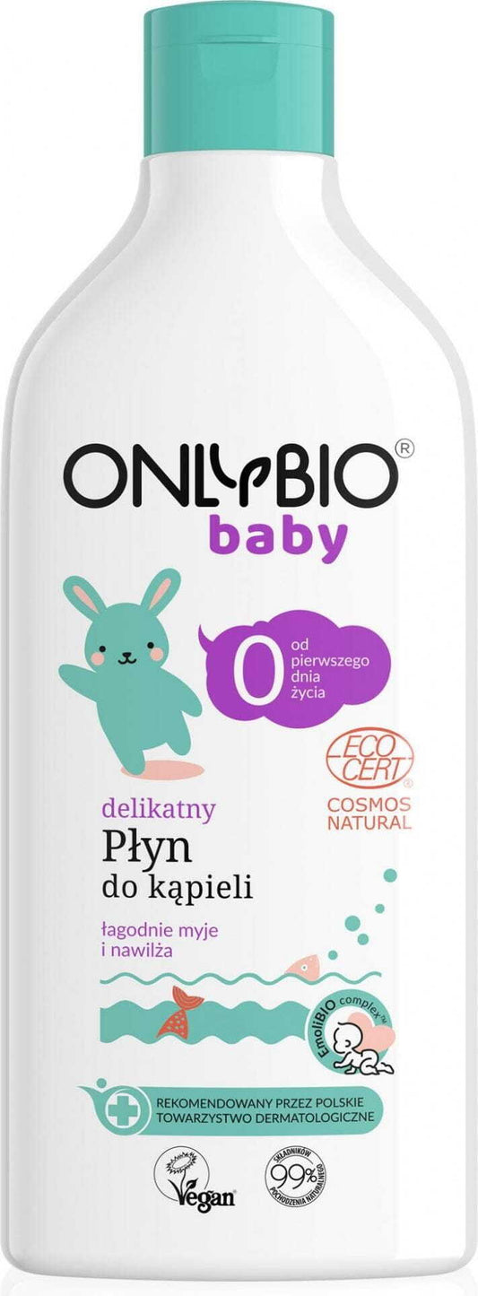 Badelotion für Kinder ab dem ersten Lebenstag von biogo, Eco, 500 ml, sanfte Pflege für empfindliche Babyhaut