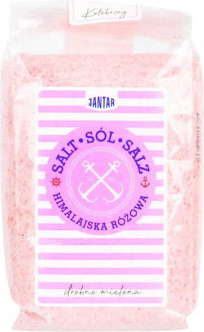 Rosa Himalaya-Salz, fein gemahlen 600 g - JANTAR