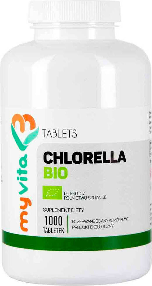 Chlorella BIO 250mg 1000 Tabletten MYVITA Hover Image
