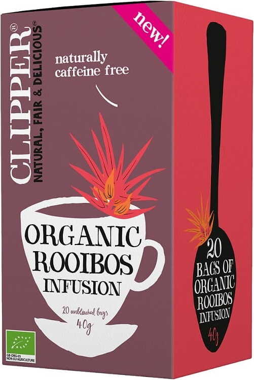 Rooibos Tee BIO 40 g (20 x 2 g) - CLIPPER