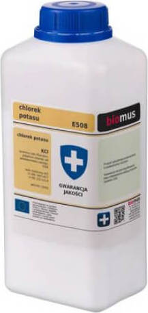 Kaliumchlorid KCL Kaliumsalz der Salzsäure Kaliumchlorid 1000g BIOMUS Hover Image