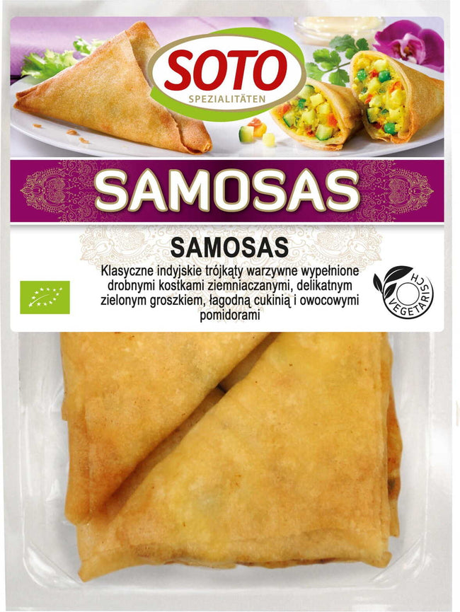 Vegetarische Samosas BIO 250 g SOTO Hover Image