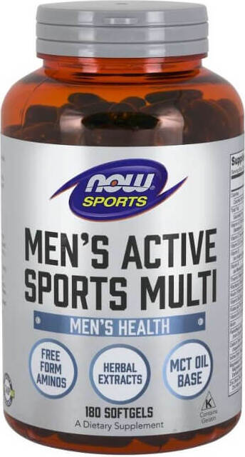 Multivitamin Für Männer Männer Aktivsport Multi 180 Kapseln NOW FOODS NOW SPORT