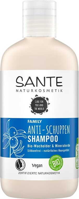 Wacholder-Anti-Schuppen-Shampoo und Öko-Mineralien 250 ml - SANTE