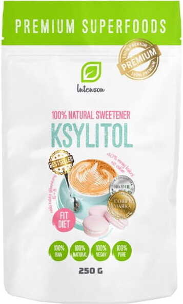 Xylit Süßstoff 250g INTENSON Tabelle