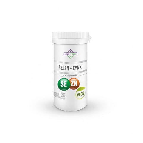 Selen + Zink 120 Kapseln (15 MG + 300 mcg) - SOUL FARM