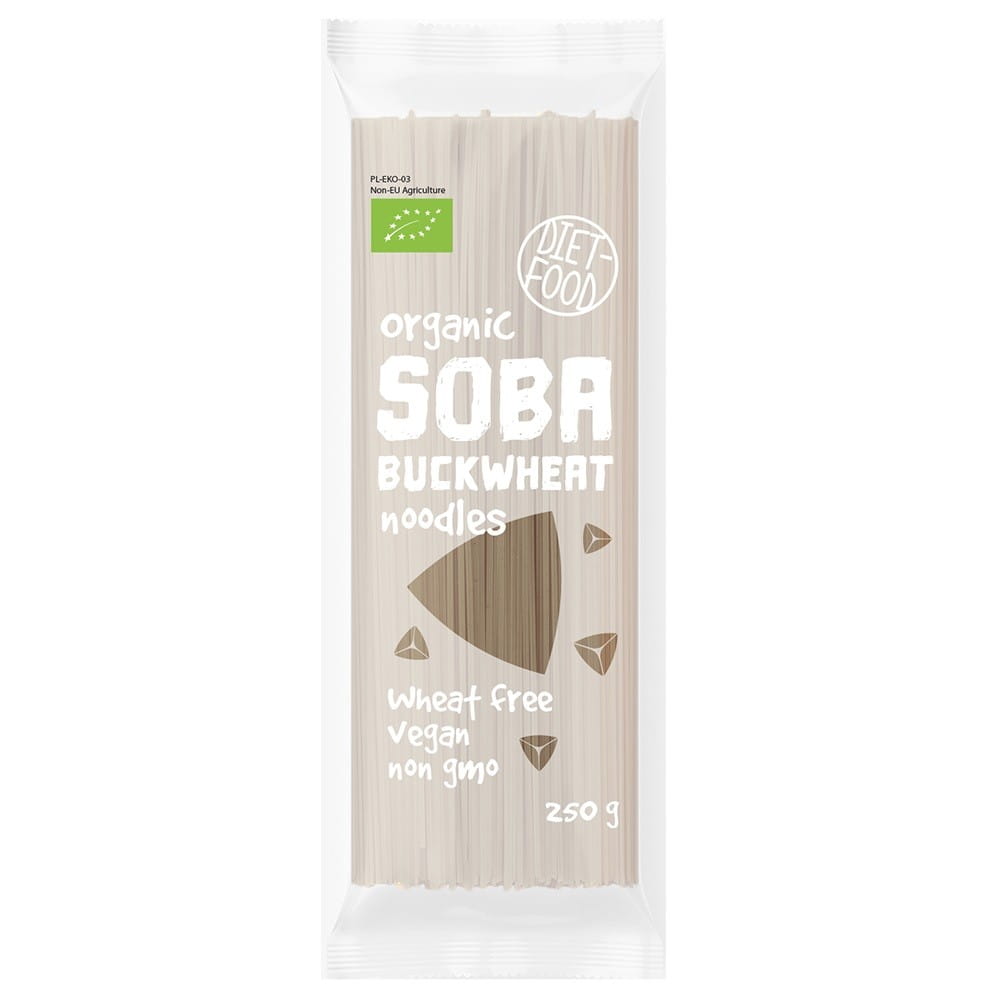 Glutenfreie Buchweizen-Soba-Nudeln BIO 250 g DIÄT - LEBENSMITTEL Main image