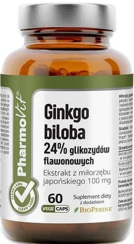 Japanischer Ginkgo 60 Kapseln 1998 g - PHARMOVIT