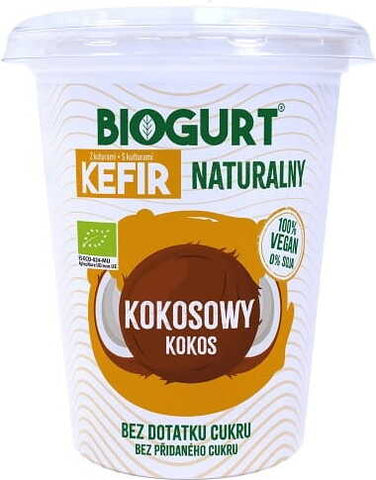 BIOGURT vegane fermentierte Kokoskefir-Alternative BIO 400 g BIOGURT