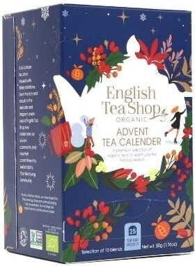 Kräutertees Adventskalender (25x2) BIO 375 g ENGLISH TEA SHOP