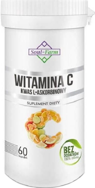 Vitamin C (L - Ascorbinsäure) 800 MG 60 Kapseln - SOUL FARM