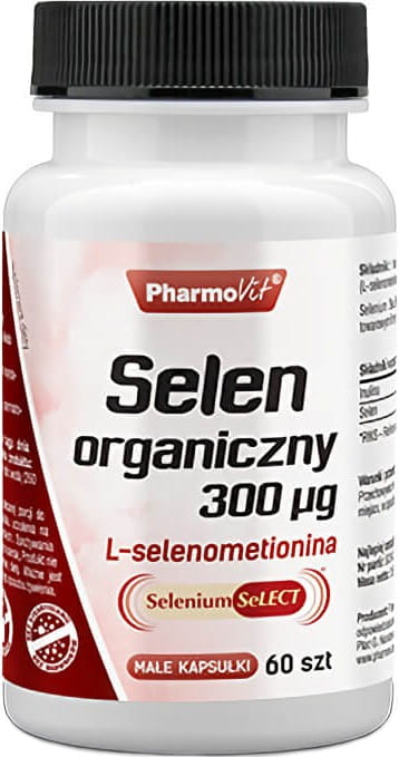 Organisches Selen 300ug L - Selenomethionin Selen Select 60 Kapseln PHARMOVIT मुख्य छवि