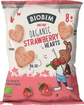 mc Bananen-Erdbeer-Maischips mit Vitamin B1 BIO 20 g - BIOBIM