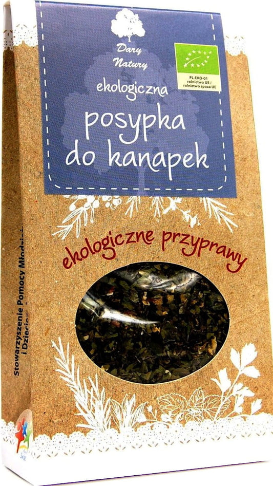 Bio-Sandwichbelag von DARY NATURY, 30 g, cremige pflanzliche Aufstrichschicht auf Brot, vegan und natürlich.