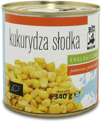 Zuckermais in Dosen BIO 340 g (285 g) - BIO EUROPA