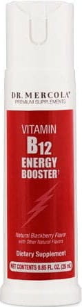 Vitamin B - 12 B12 Energy Booster Spray 166mcg 25ml DR. MERCOLA