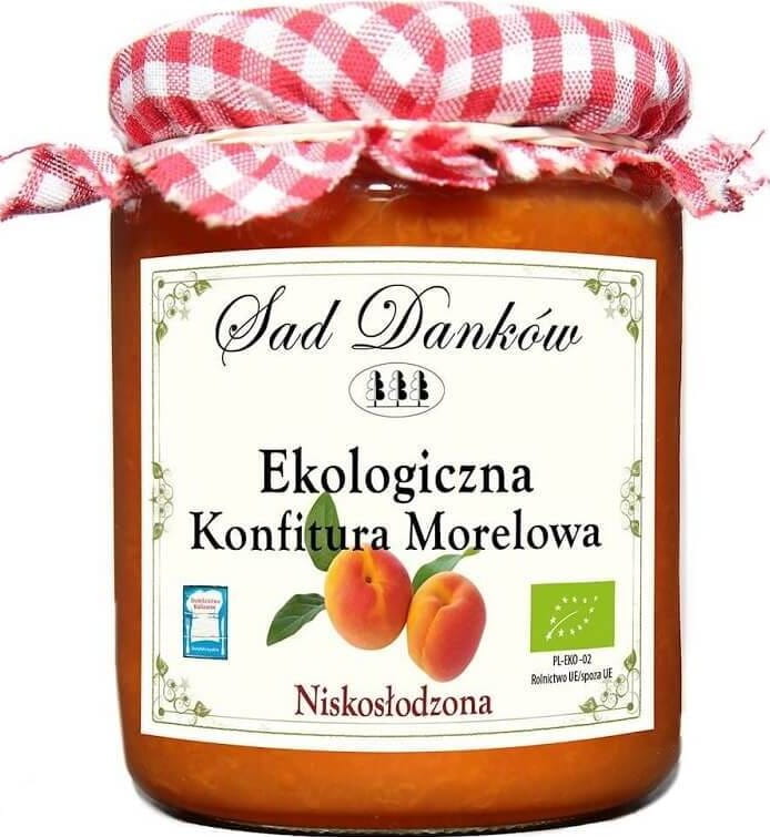 Aprikosenmarmelade, zuckerarm BIO 260 g - SAD DANKÓW Immagine principale del prodotto