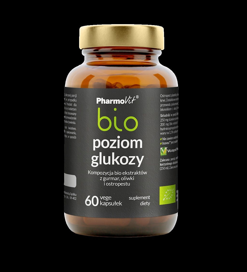 Kapseln für den richtigen Glukosespiegel BIO 60 Stück (33 g) - PHARMOVIT