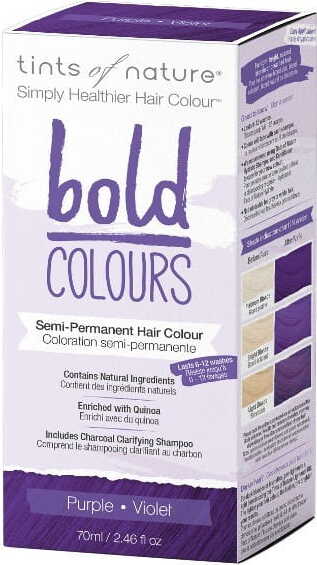 Semi-permanente kräftige Farben – Violett TINTS OF NATURE