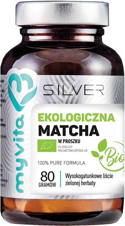 Matcha BIO-Pulver 80g MYVITA SILVER PURE Hover Image