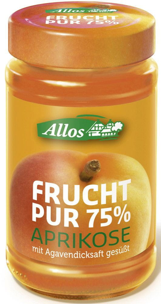Aprikosenmousse (75% Frucht) BIO 250 g - ALLOS Immagine principale del prodotto