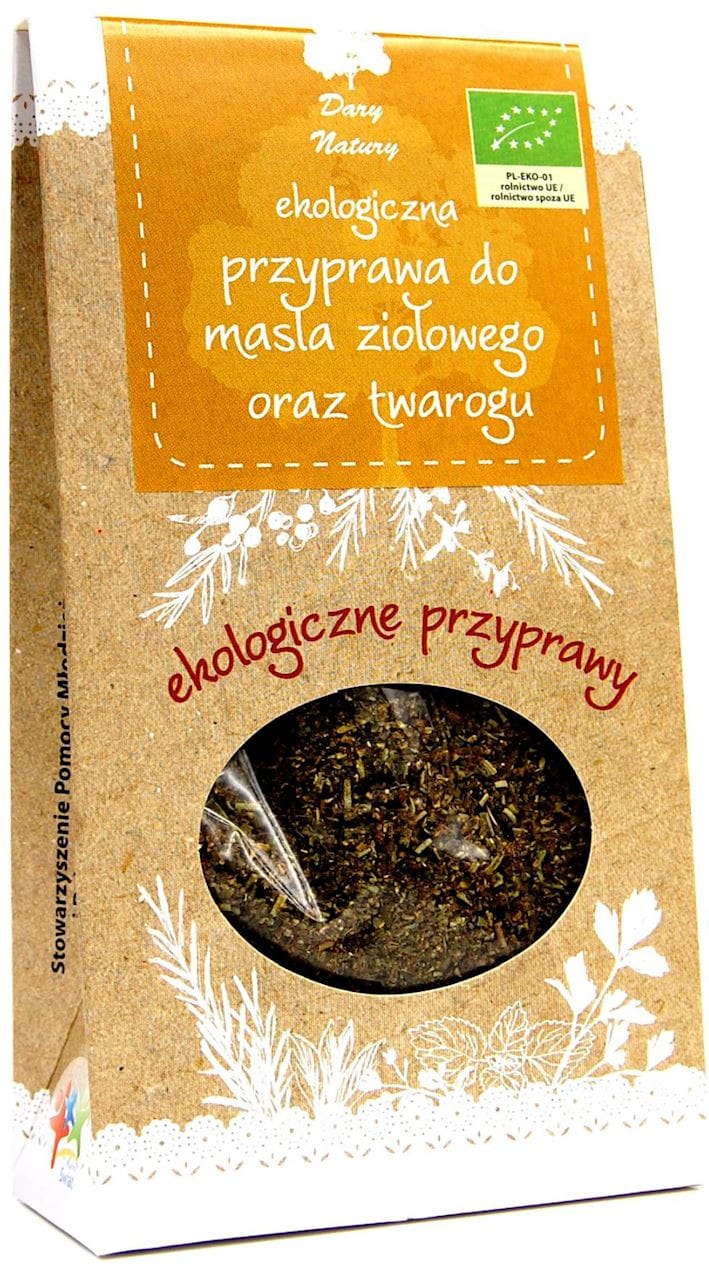 Kräuterbutter- und Quarkwürze BIO 30 g - GESCHENKE DER NATUR