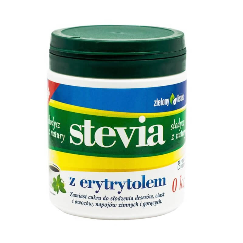 Süßstoff mit Erythrit 140 g Stevia GRÜNES BLATT