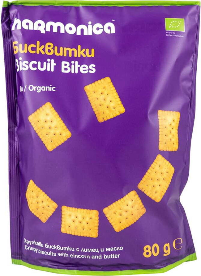 Mini-Butterkekse BIO 80 g - HARMONICA Hover Image
