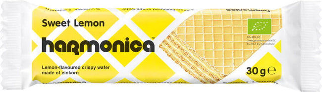 Waffel mit Milch und Zitronencreme BIO 30 g - HARMONICA Hover Image