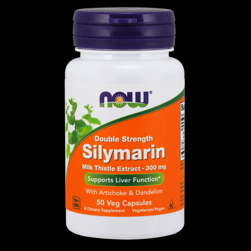 Silymarin Silymarin aus Mariendistel Löwenzahnwurzel Löwenzahnartischocke 50 Kapseln NOW FOODS