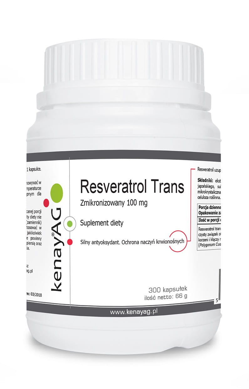 Mikronisiertes Resveratrol 100 MG 300 Kapseln KENAY