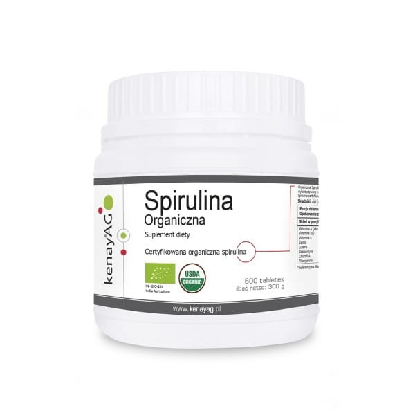 Öko-Bio-Spirulina 600 Tabletten KENAY Hover Image