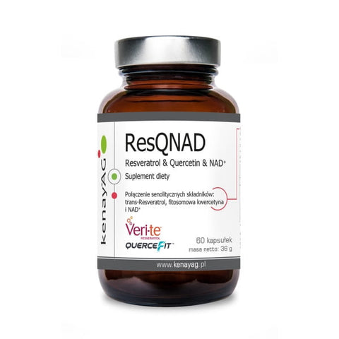 Resqnad Resveratrol Quercetin Nadi 60 KENAY-Kapseln