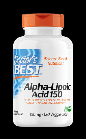 ALA Alpha-Liponsäure 150 MG 120 Kapseln DOCTOR'S BEST