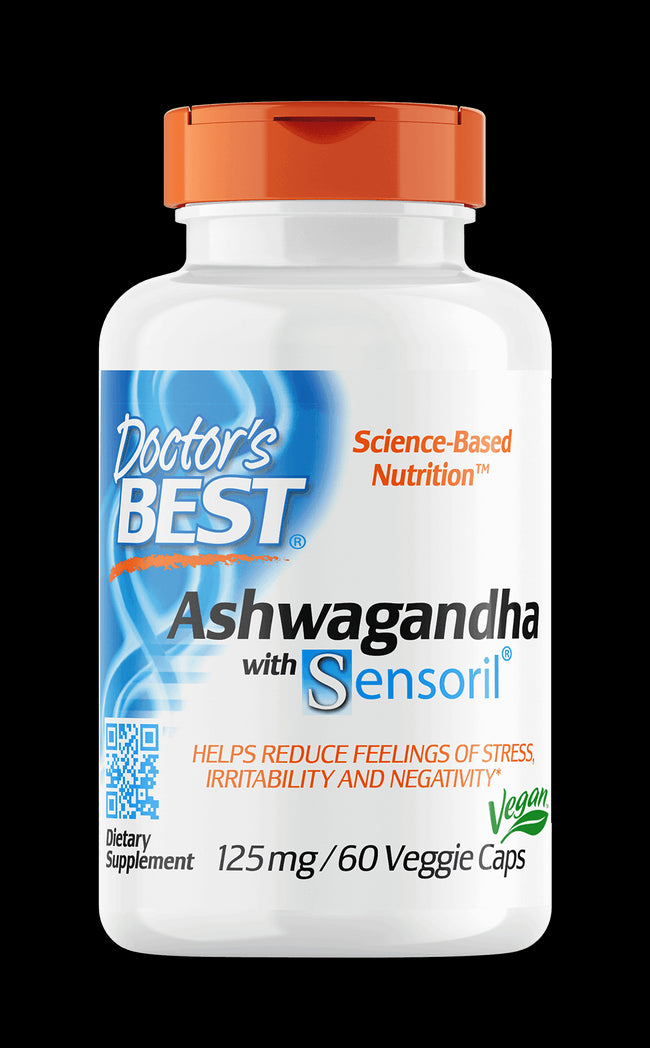 Ashwagandha sensoril 60 Kapseln DOCTOR'S BEST Hover Image