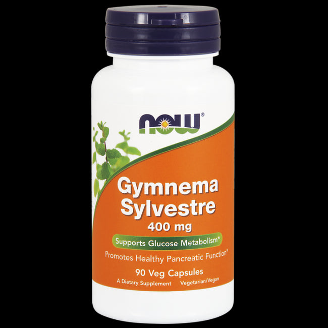Gymnema Sylvestre Kräuter Gurmar 400 MG 90 Kapseln NOW FOODS Hover Image