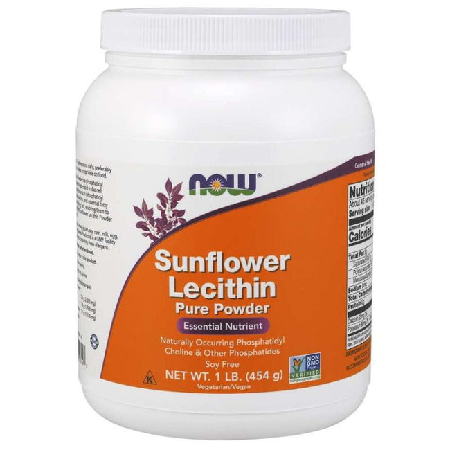 Sonnenblumenlecithin gentechnikfrei 454 g NOW FOODS Hover Image