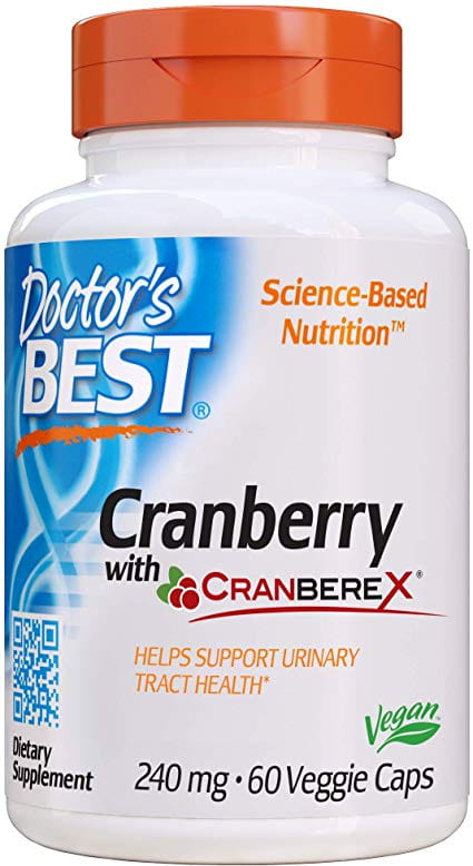 Cranberry mit Cranberex 240 MG 60 Kapseln DOCTOR'S BEST