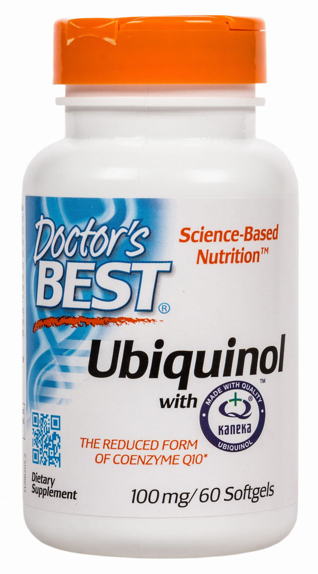 Ubiquinol Coenzym Q10 100 MG 60 Kapseln DOCTOR'S BEST Hover Image