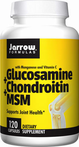 Glucosamin Chondroitin und MSM 120 Kapseln JARROW FORMELS