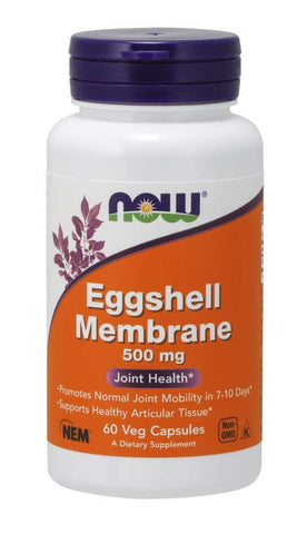 Eierschalenmembran 500 MG 60 Kapseln NOW FOODS