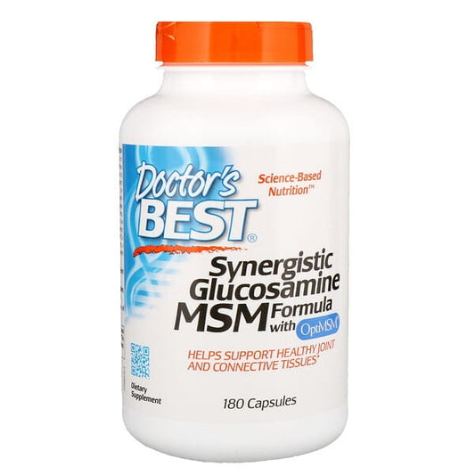 Synergistische Glucosamin-MSM-Formel mit optiMSM 180 Kapseln DOCTOR'S BEST