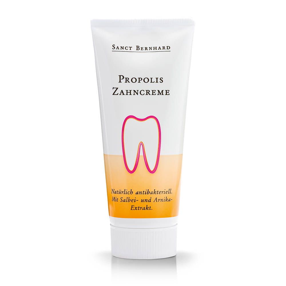 Propolis Zahnpasta von KRÄUTERHAUS SANCT BERNHARD, 100 ml, für natürliche Zahnpflege und Mundgesundheit.