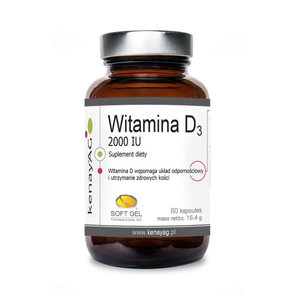 Vitamin D3 2000 IE 60 KENAY-Kapseln Hover Image