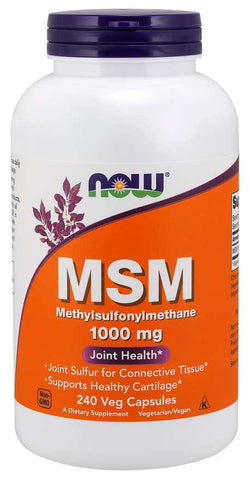 Schwefel MSM Methylsulfonylmethan 1000 MG 240 Kapseln NOW FOODS