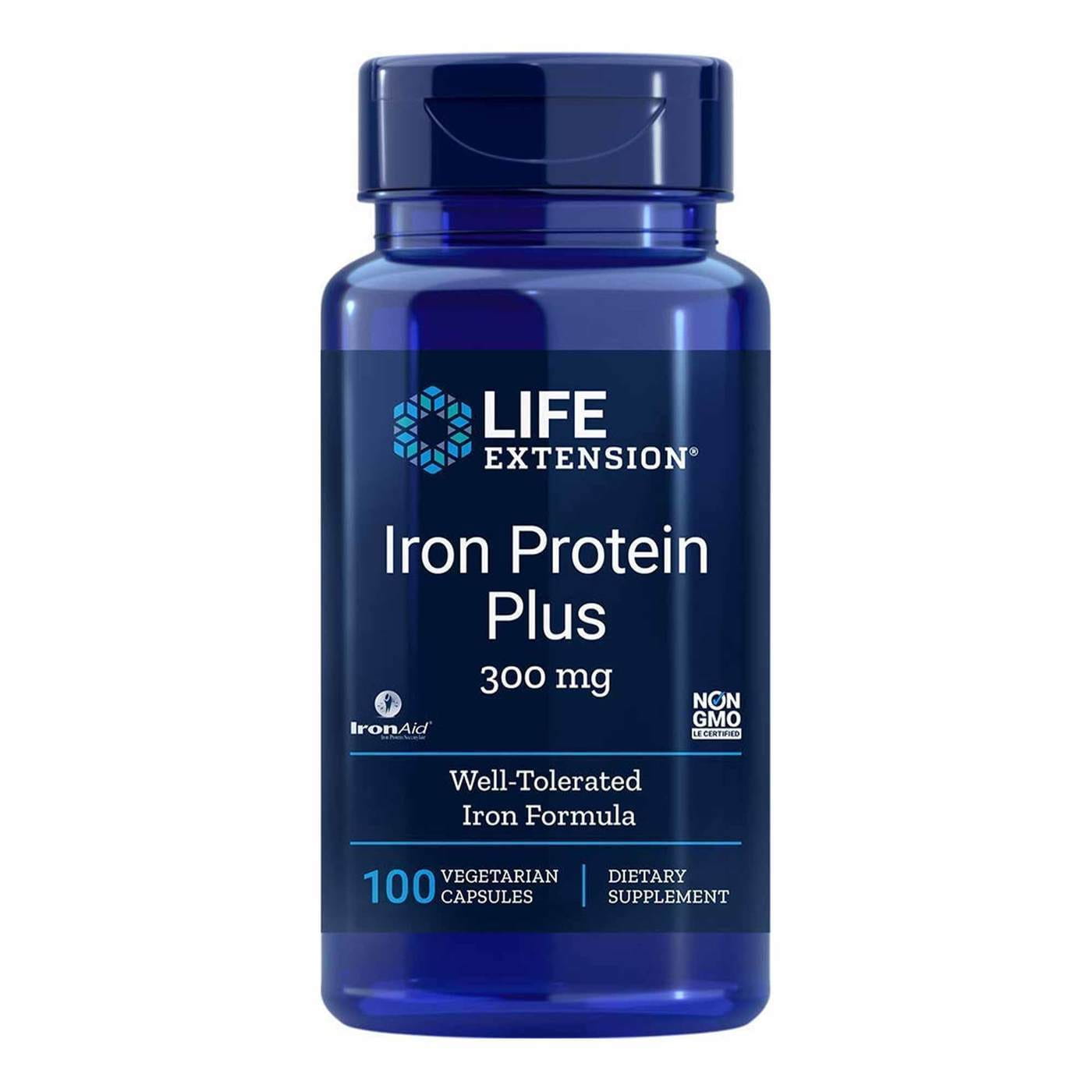 Eisenprotein plus 100 Kapseln LIFE EXTENSION