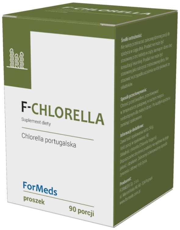F - Portugiesische Chlorella Chlorella 600 mg 90 Portionen 54 g FORMEDS Hover Image