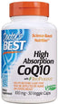 Coenzym Q10 100 MG und Piperin Bioperin vegan 30 Kapseln DOCTOR'S BEST
