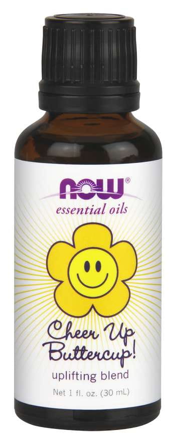 Ölmischung Cheer Up Buttercup von NOW FOODS in 30 ml Flasche, mit natürlichen ätherischen Ölen für Wohlbefinden