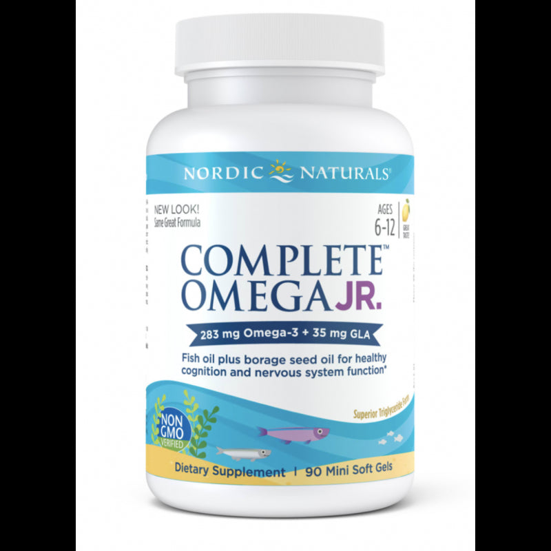 Komplette Omega Junior 90 Kapseln NORDIC NATURALS